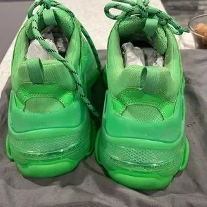 Balenciaga Shoes Womans Balenciaga Triple S Size Neon Green